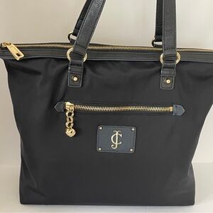 Juicy Couture Vintage XL Nylon Tote | Black